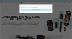 Desktop Screenshot of ladyjayne.co.nz